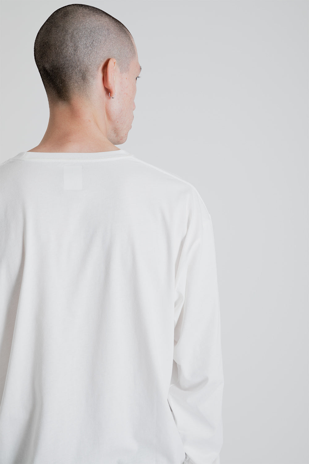 Adapture Relaxed Fit LS-Shirt in White