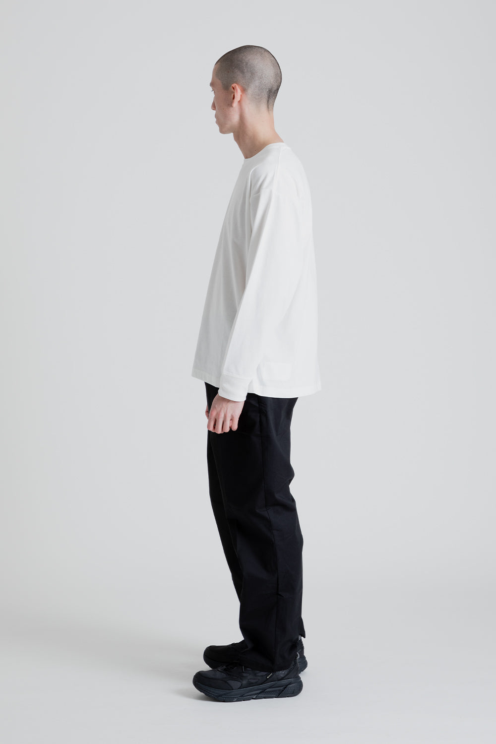 Adapture Relaxed Fit LS-Shirt in White