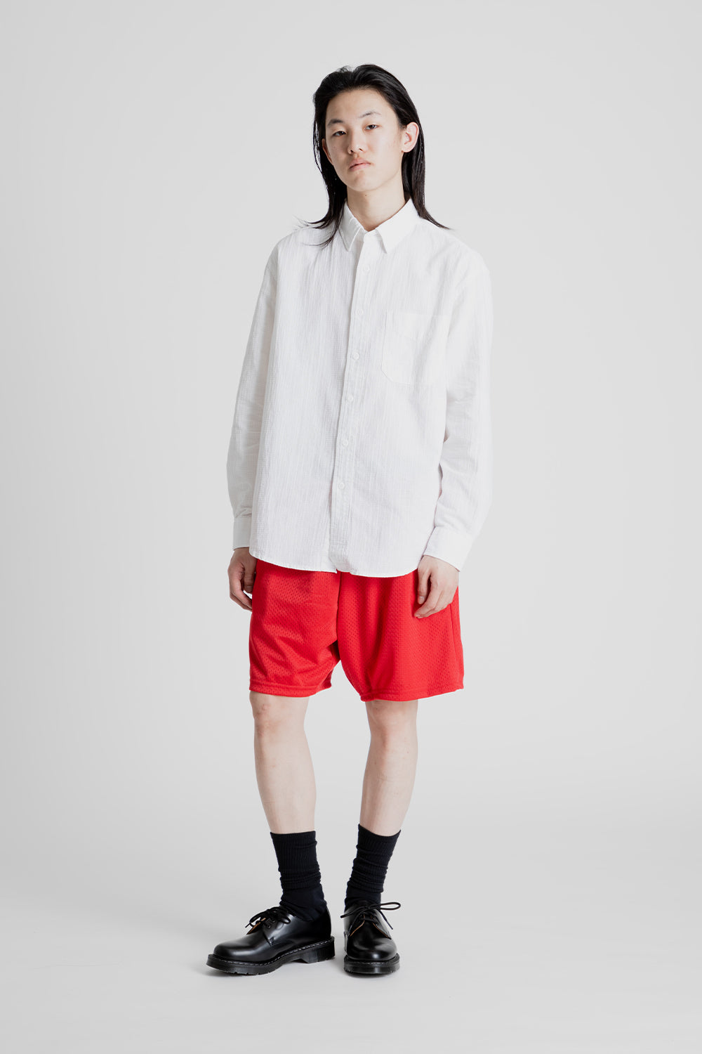 American_Trench_Short_Red