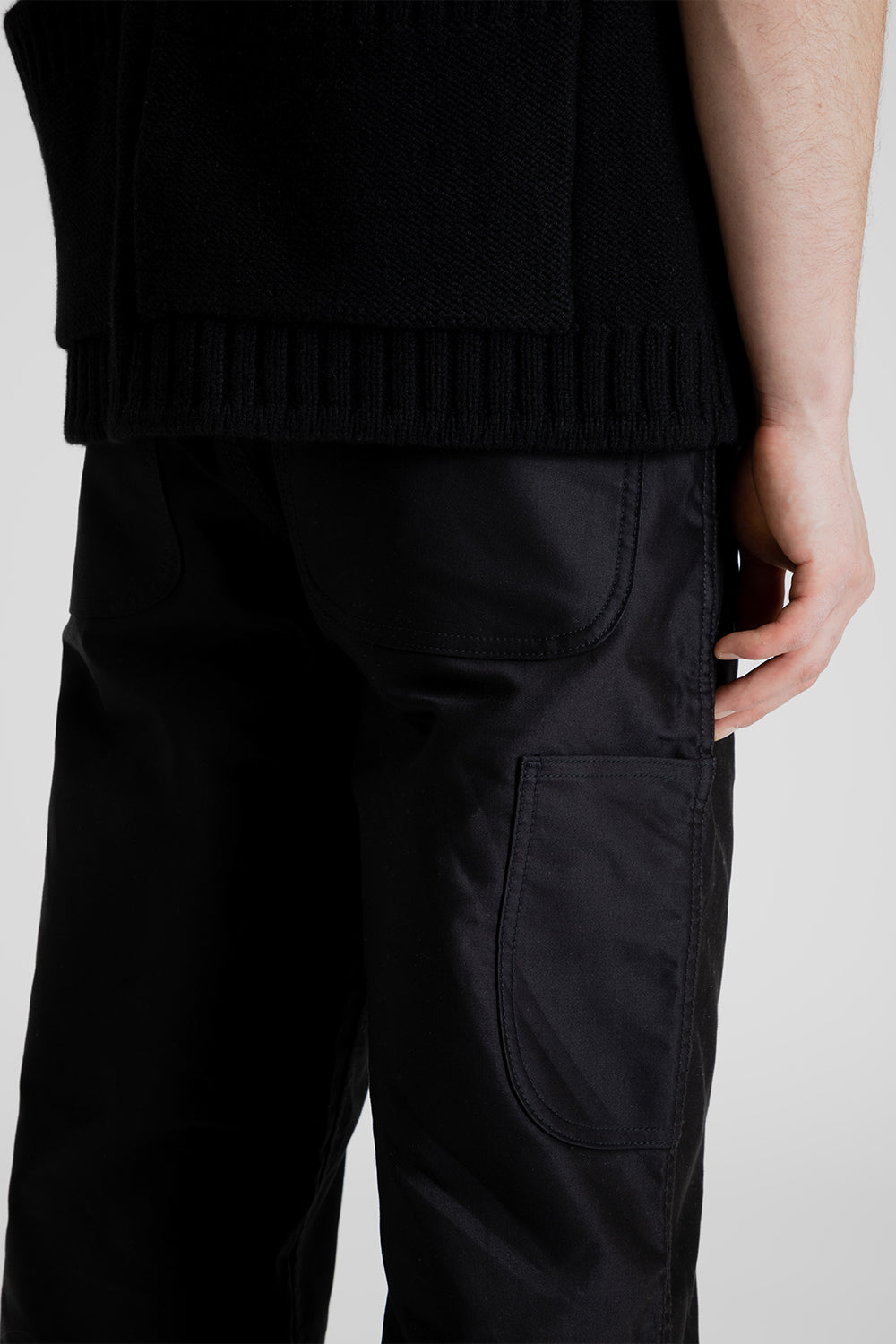 And Austin Giza Work Pants in Black