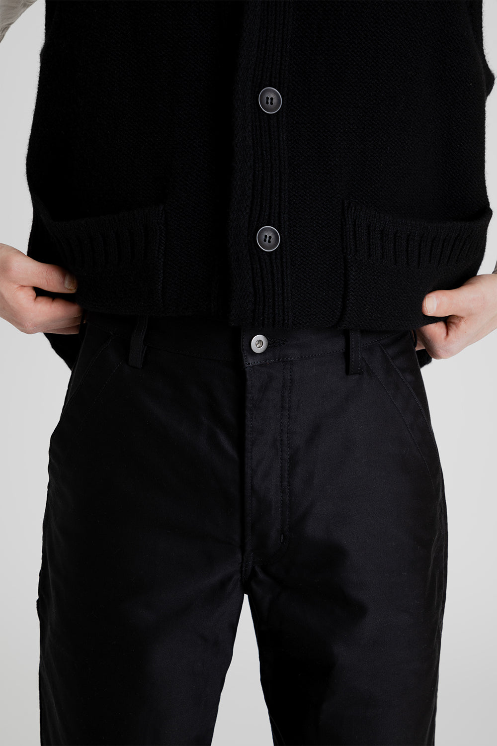 And Austin Giza Work Pants in Black