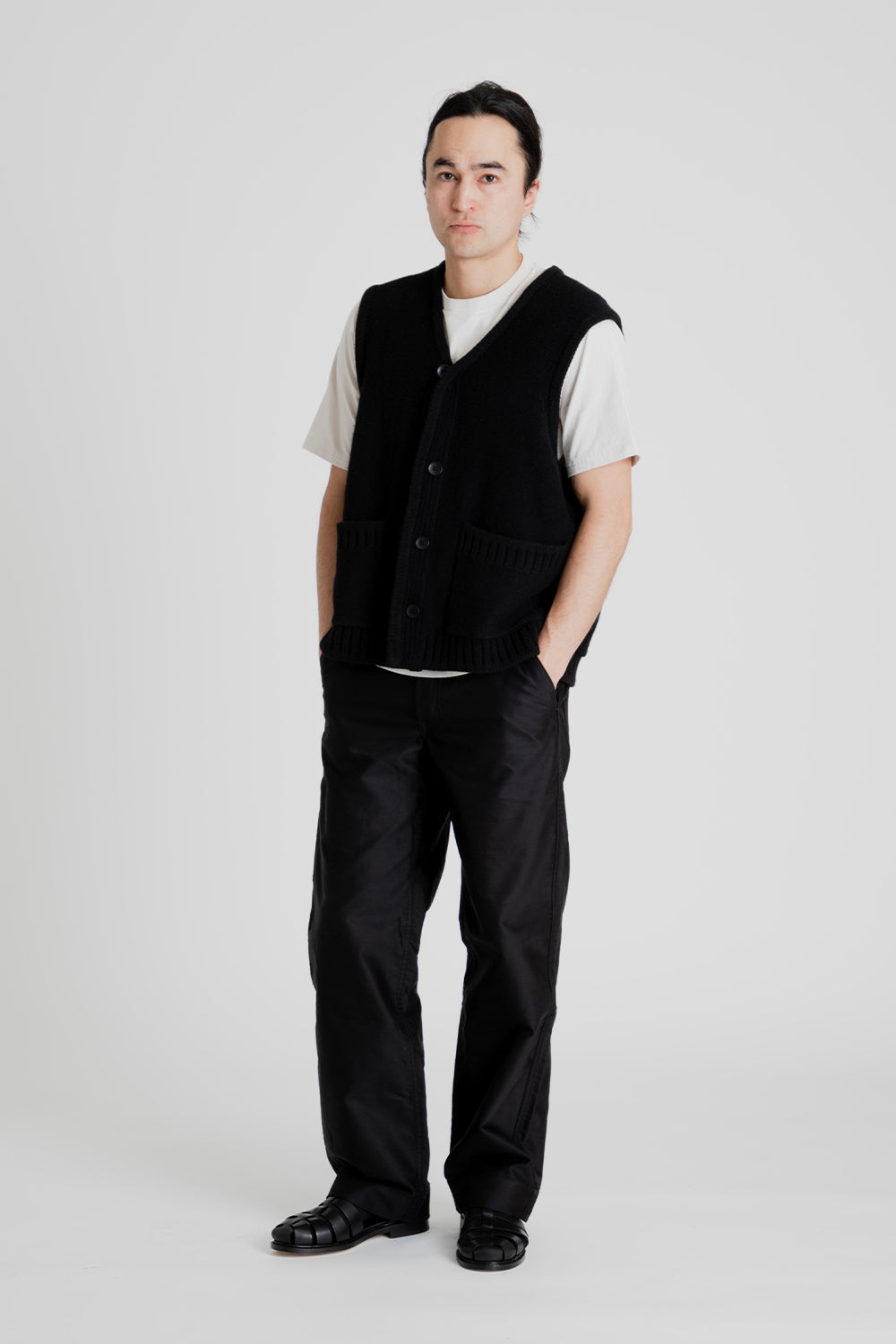 And Austin Giza Work Pants in Black