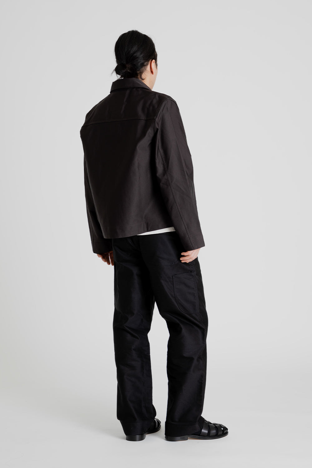 And Austin Trucker Jacket in Peppercorn