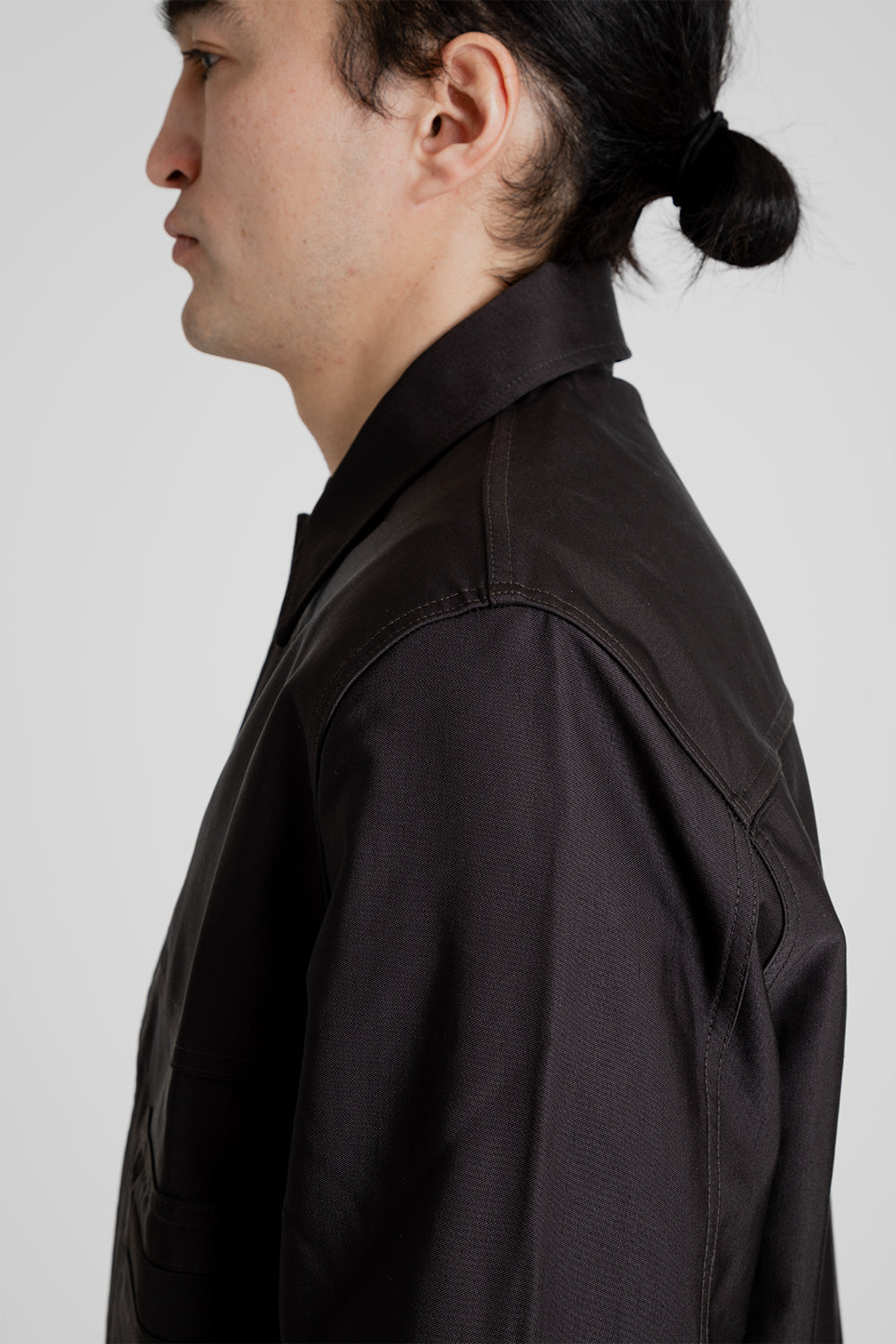 And Austin Trucker Jacket in Peppercorn