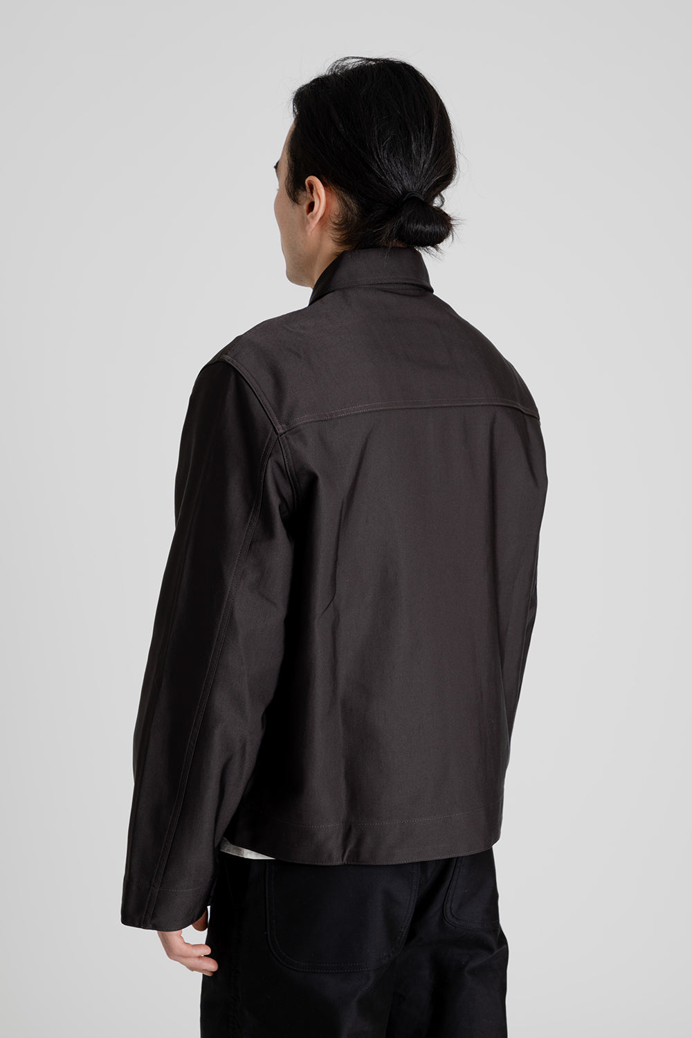 And Austin Trucker Jacket in Peppercorn