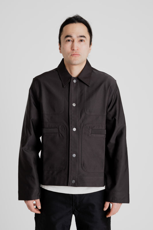 And Austin Trucker Jacket in Peppercorn
