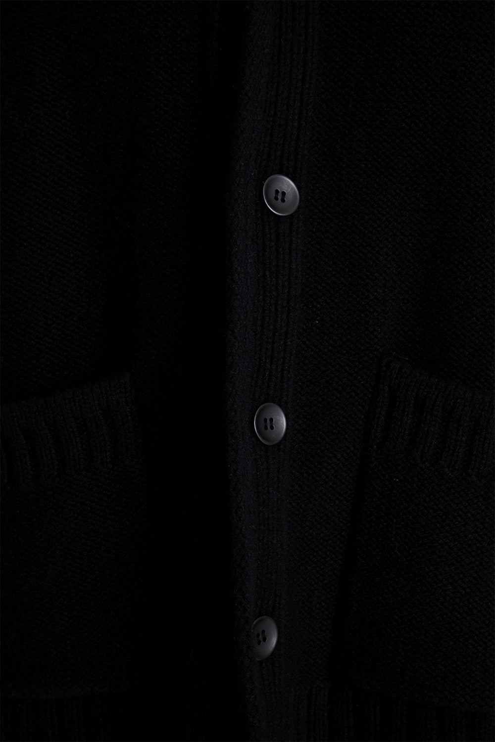 And Austin Wool Cashmere Utility Vest in Black