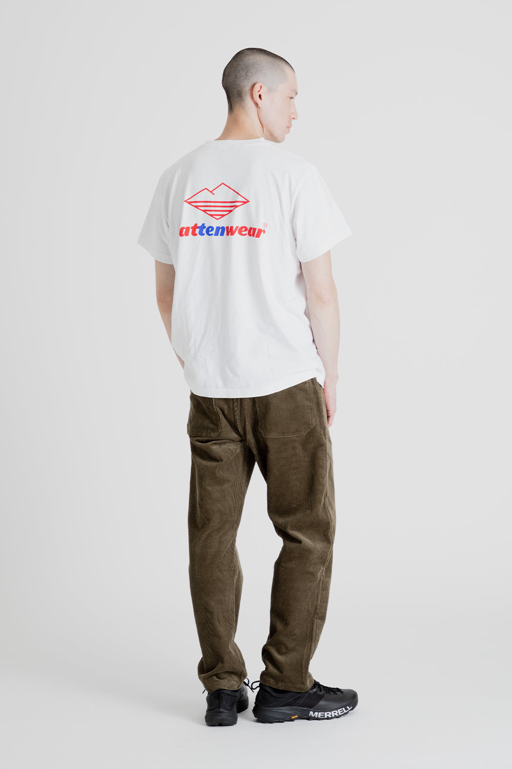 Battenwear 10th Anniversary Team S/S Pocket Tee in White