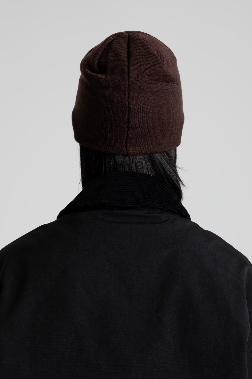 CAYL Logo Short Beanie in Brown