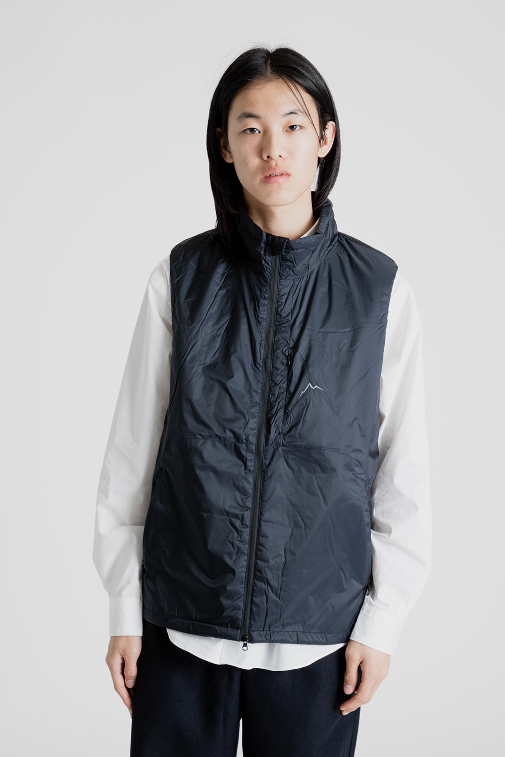 CAYL Primaloft Zip Vest in Black