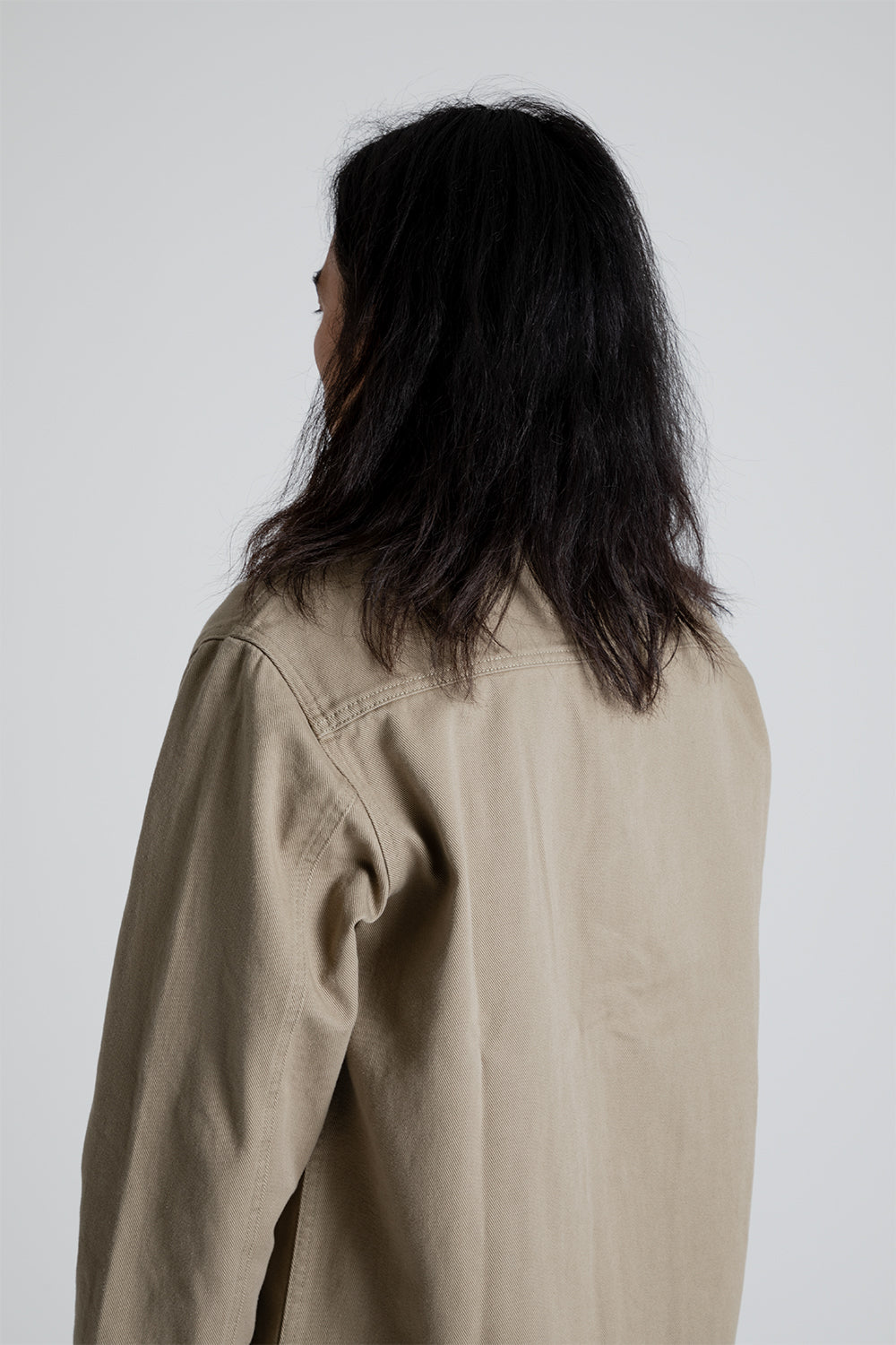 Forét Act Overshirt in Khaki / Army