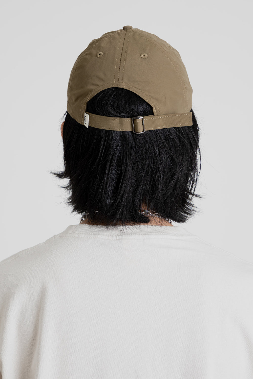 Foret Bloom Nylon Cap in Khaki