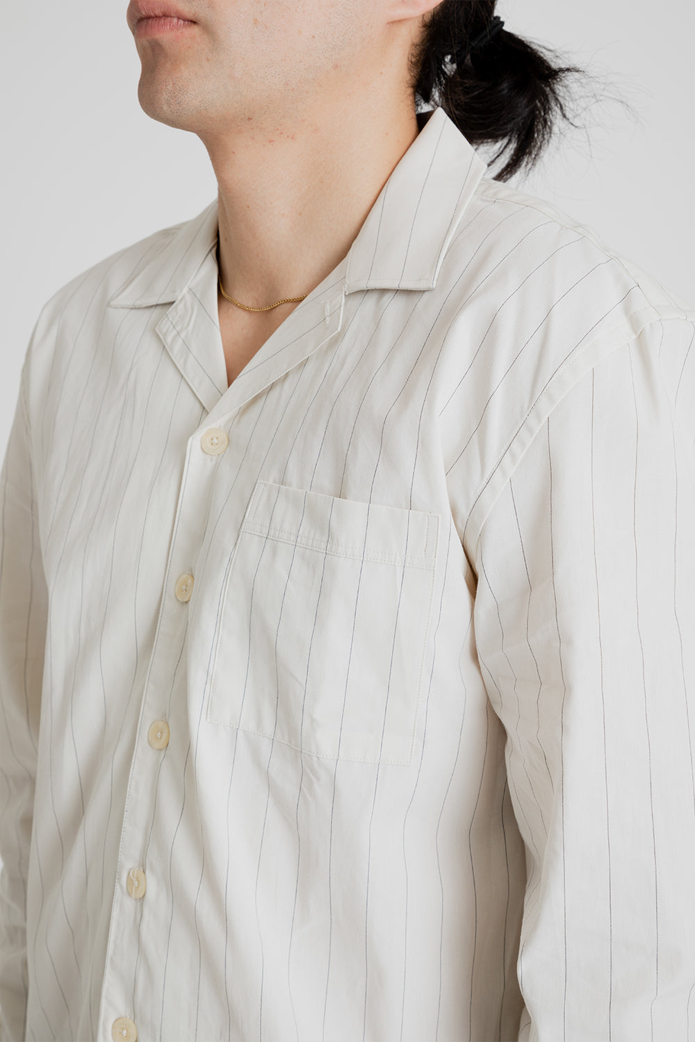 Foret Cruise Shirt in Cloud/Stripe