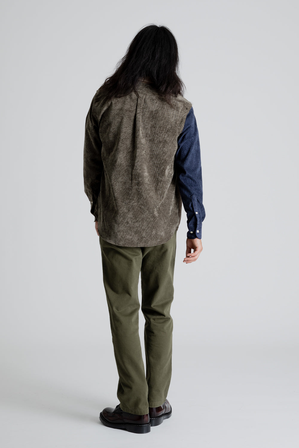 Forét Ground Corduroy Shirt in Khaki