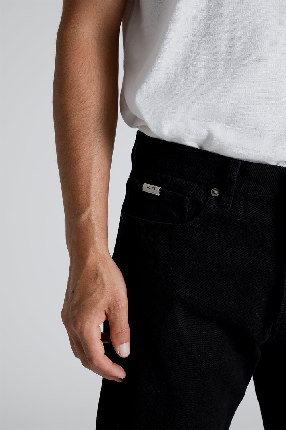 Forét Heath Denim Jeans in Black