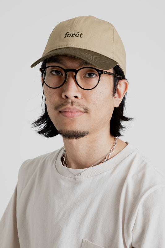 Foret Mate Cap in Khaki and Army