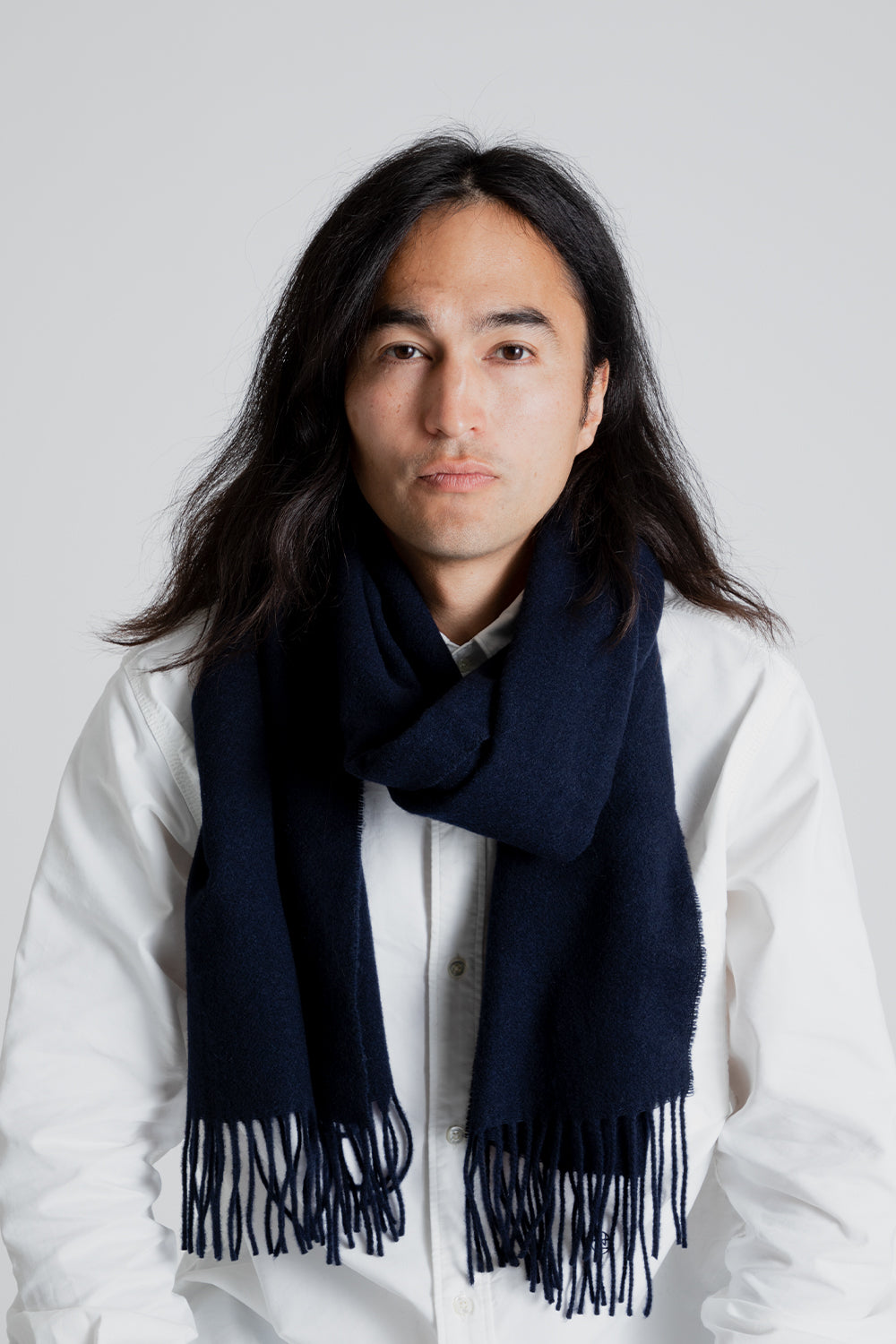 Forét Melt Scarf in Navy