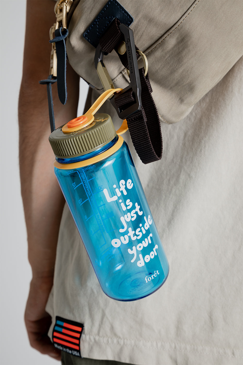 Forét x Nalgene Bottle in Blue