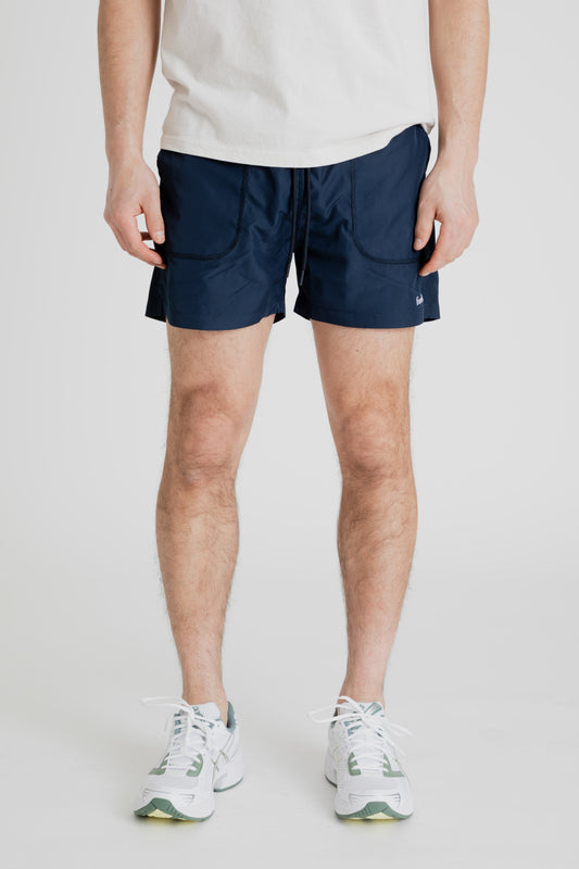 Foret Run Shorts in Navy