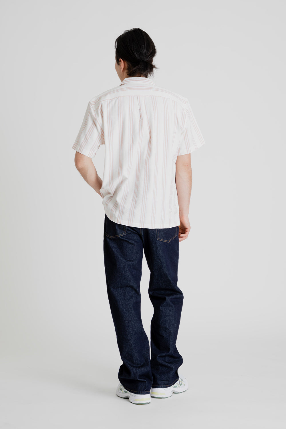 Foret Twig Shirt in Cloud and Sandstone