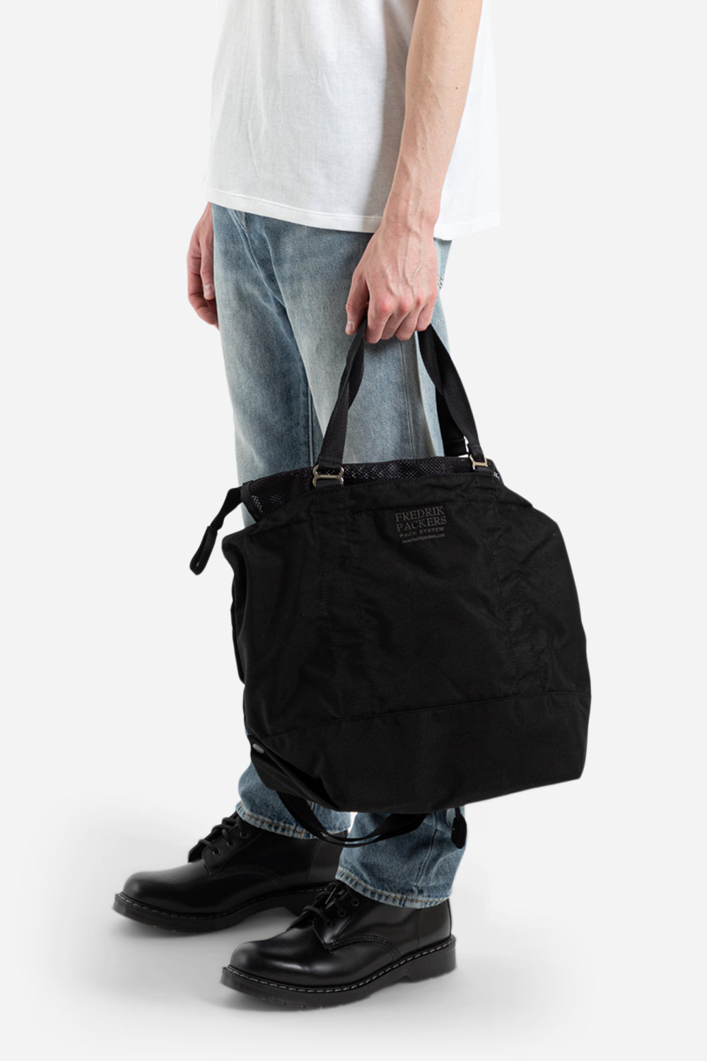 Fredrik Packers Modulation Tote - Black | Wallace Mercantile Shop