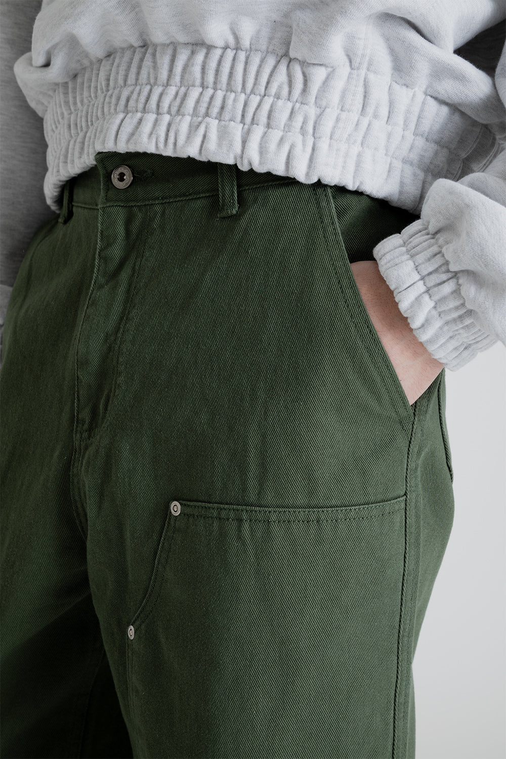 Frizmworks 7S Cotton Double Knee Pants in Olive