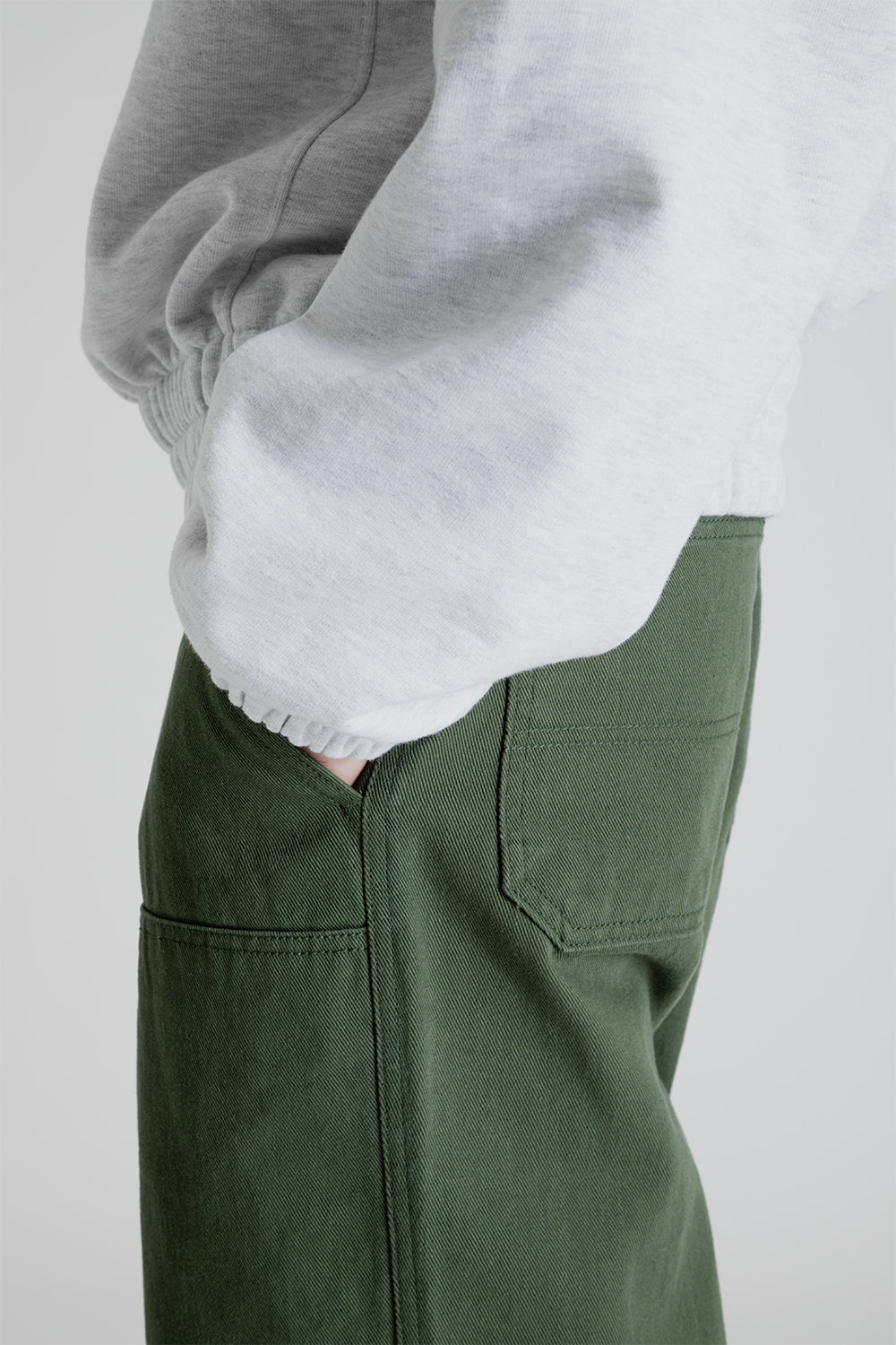 Frizmworks 7S Cotton Double Knee Pants in Olive