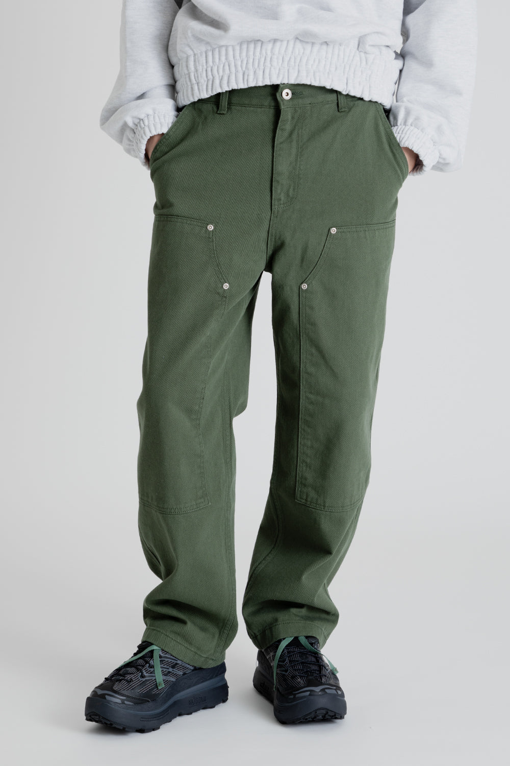 Frizmworks 7S Cotton Double Knee Pants in Olive