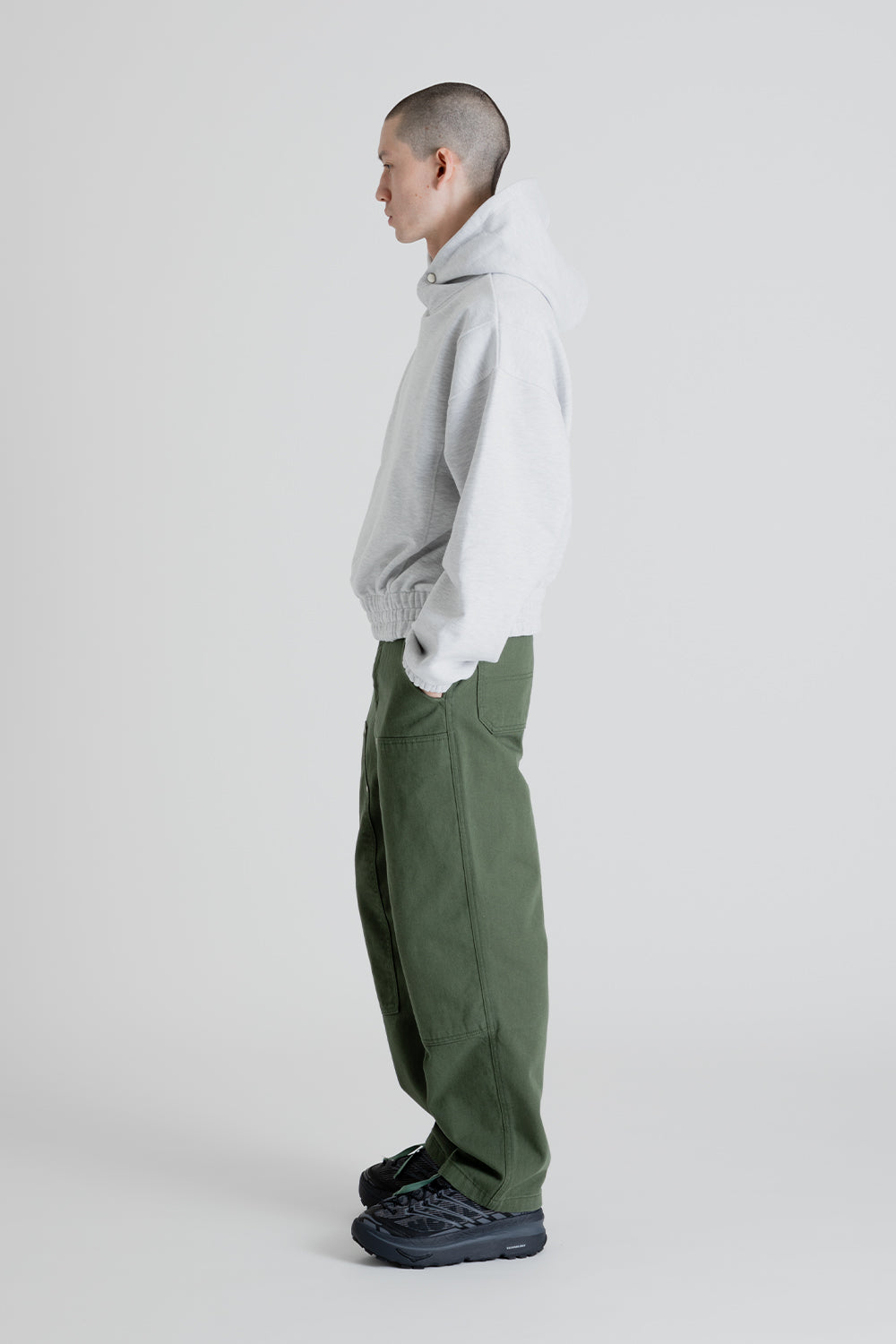 Frizmworks 7S Cotton Double Knee Pants in Olive