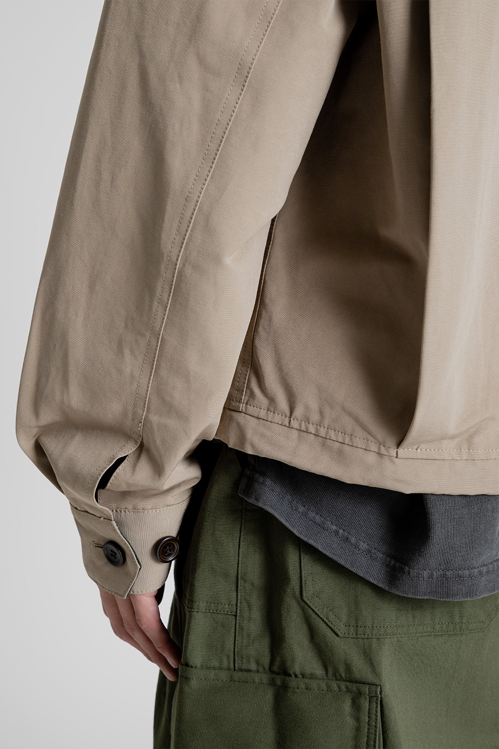 Frizmworks Buddy Harrington Jacket in Beige