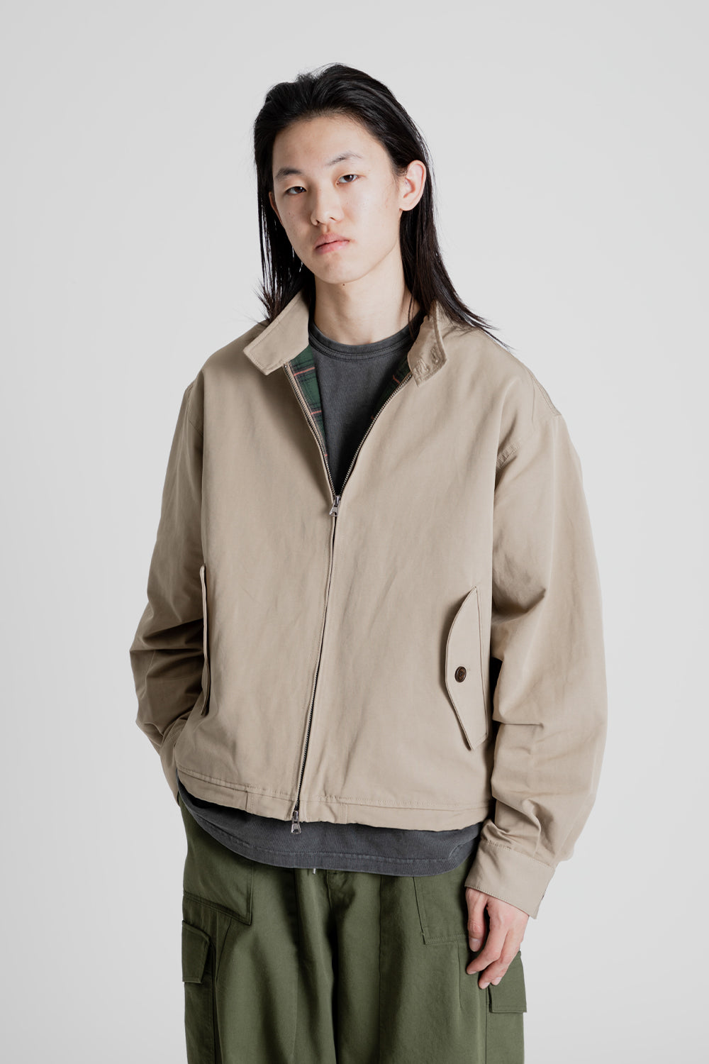 Frizmworks Buddy Harrington Jacket in Beige