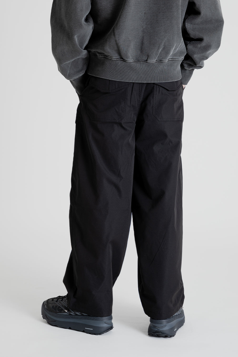 Frizmworks Poplin Balloon String Pants in Black