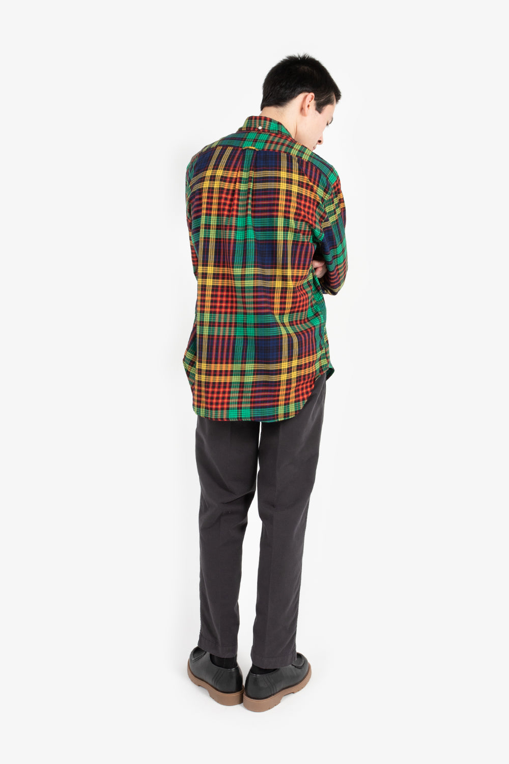 gitman vintage cervinia fluro plaid