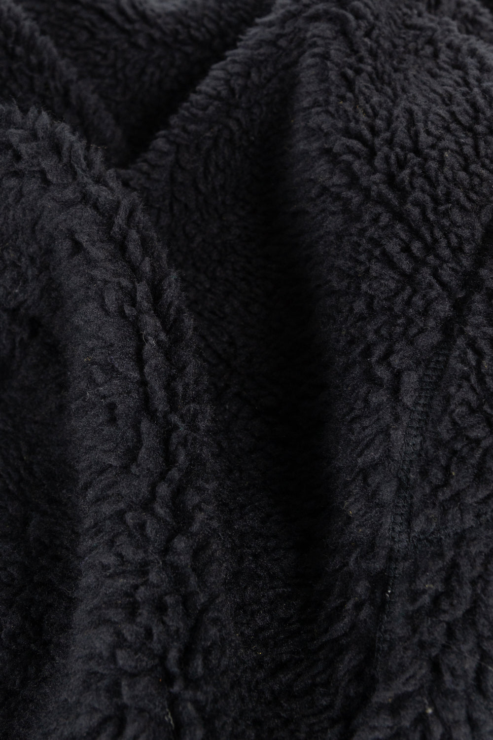 Goldwin boa fleece blouson black