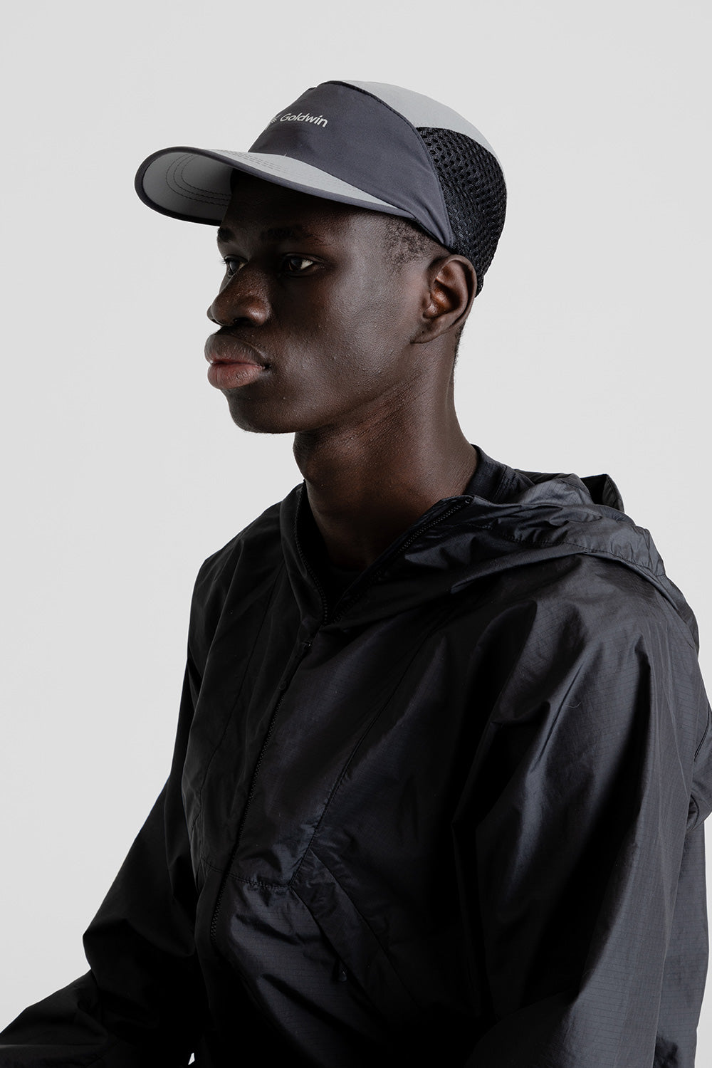 Goldwin-utility-jet-mesh-cap-gray-charcoal