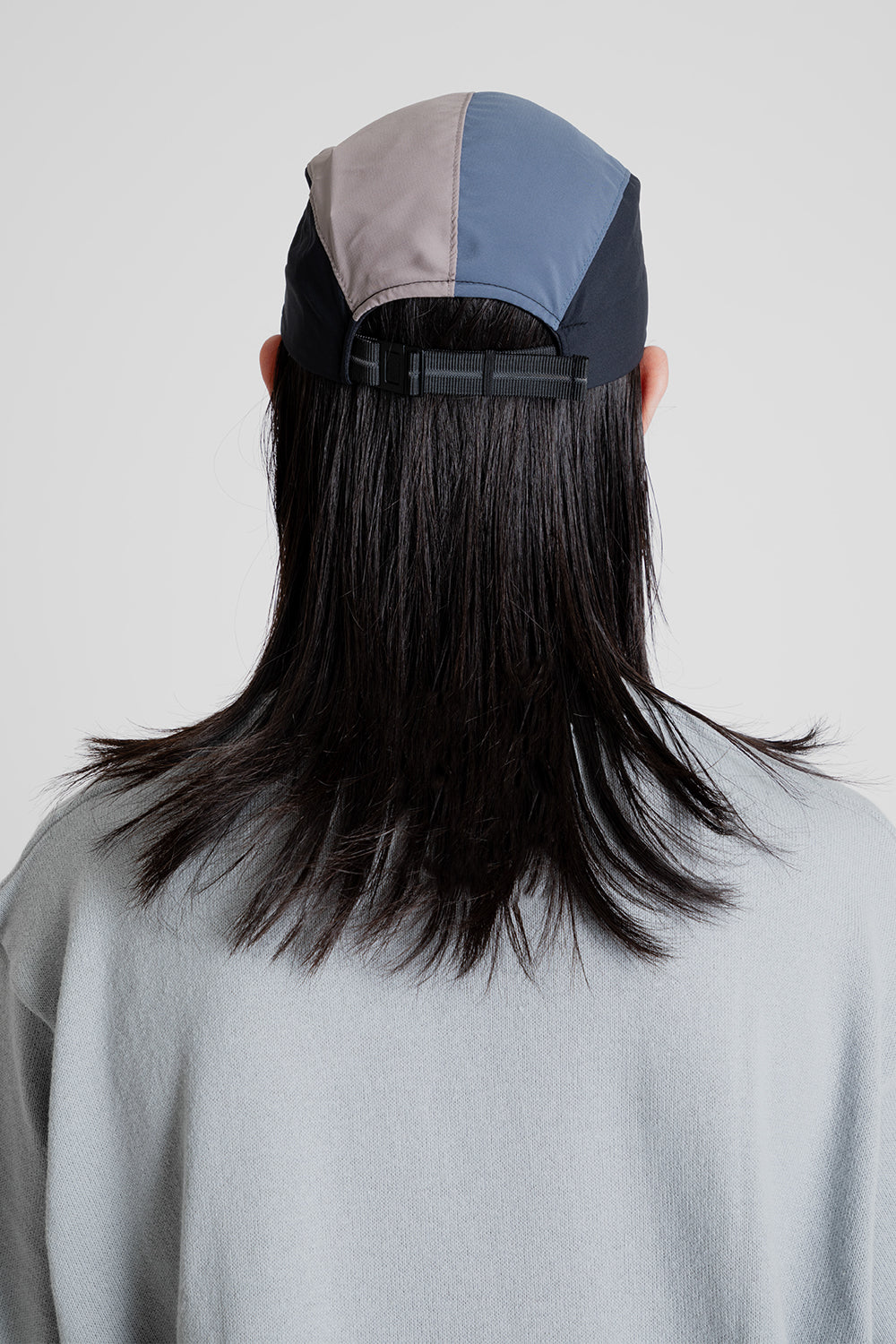 Goldwin Compact Jet Cap in Black Foggy Gray Ash Brown