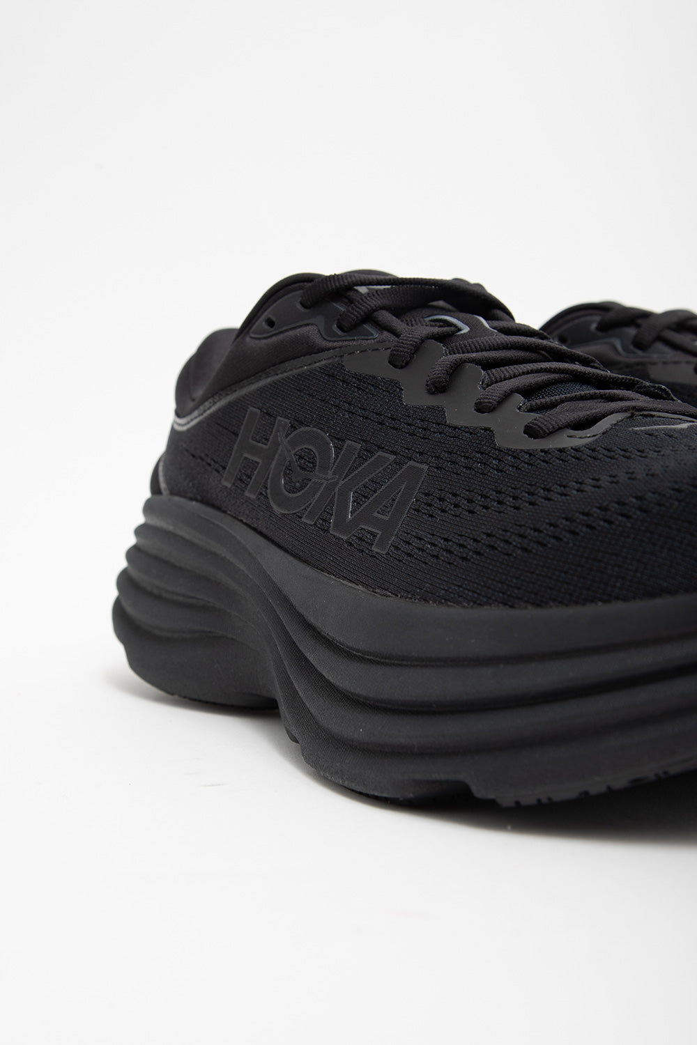 Hoka Bondi 8 Shoe in Black