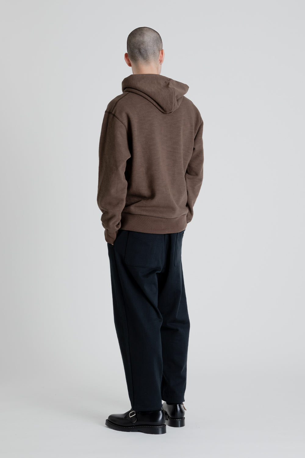 Jackman GG Sweat Pullover Parka in Roast