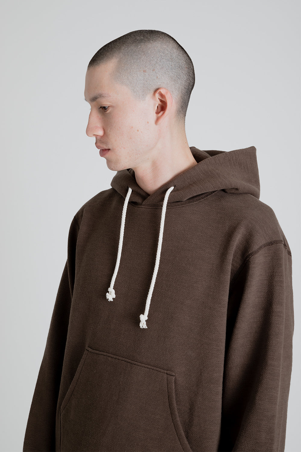 Jackman GG Sweat Pullover Parka in Roast