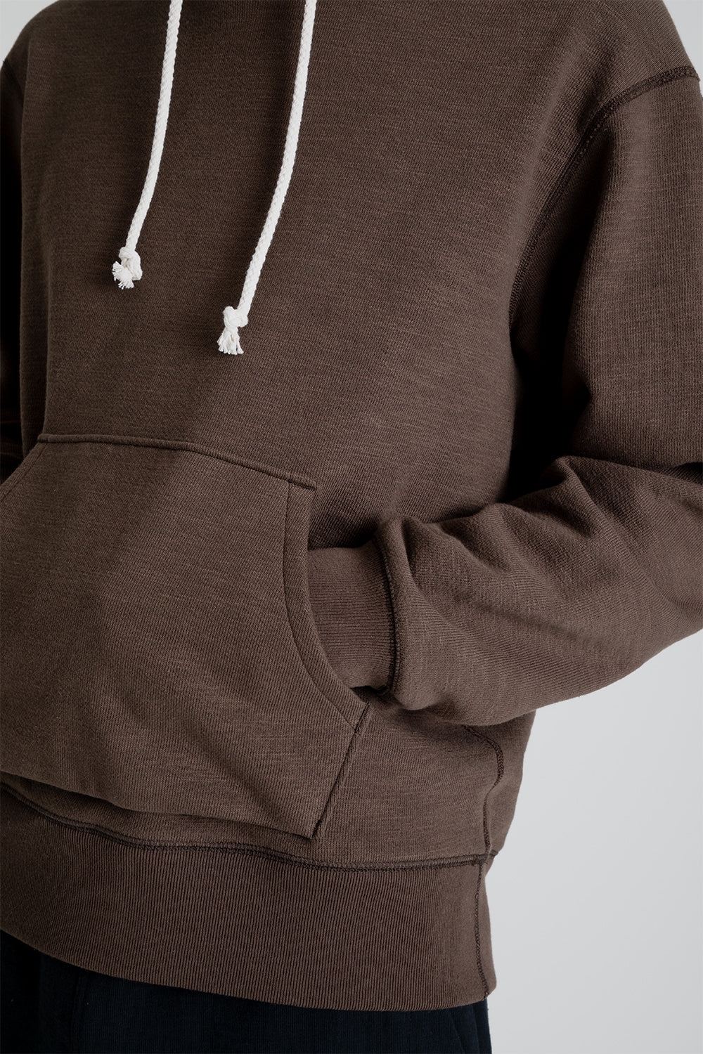 Jackman GG Sweat Pullover Parka in Roast
