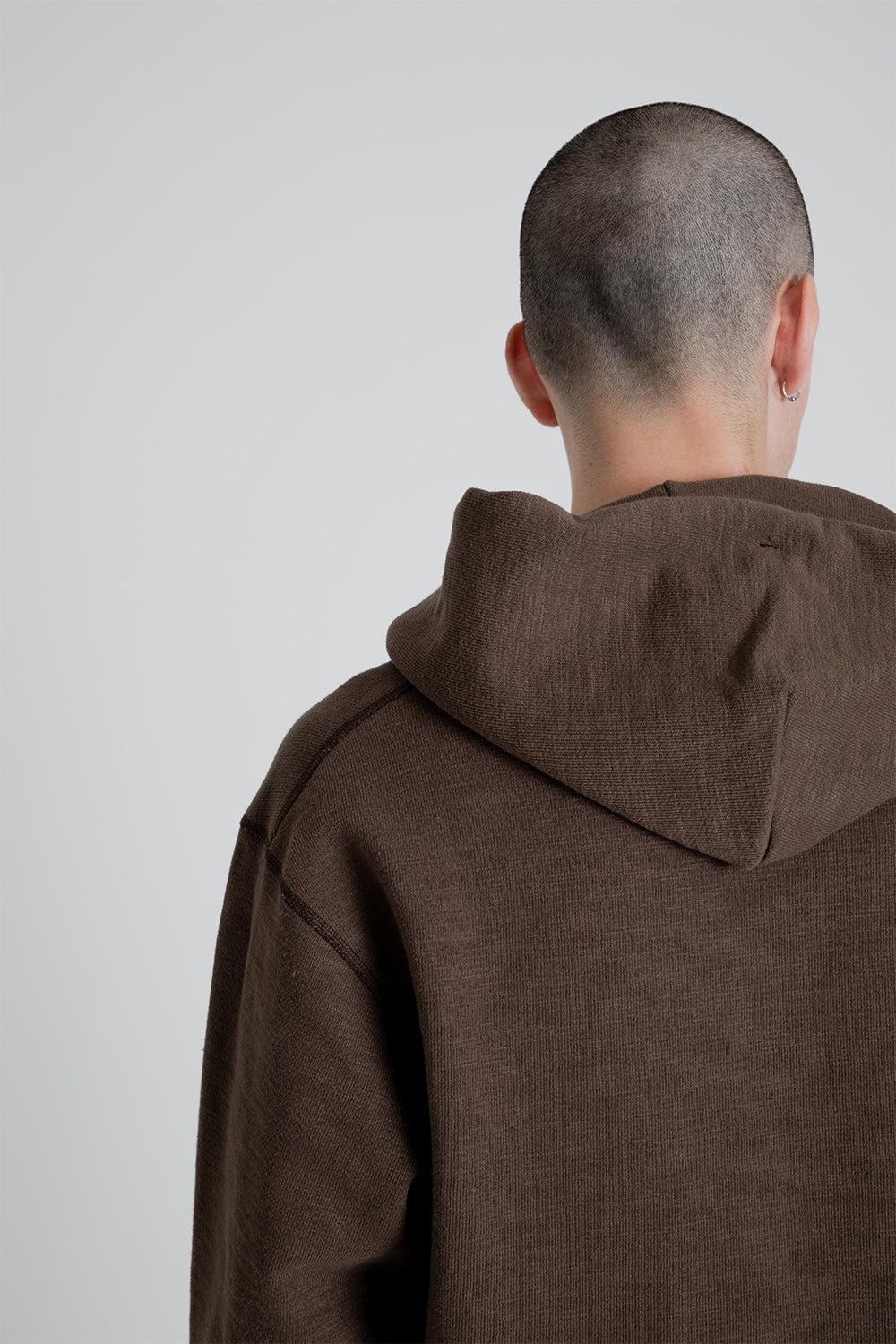Jackman GG Sweat Pullover Parka in Roast