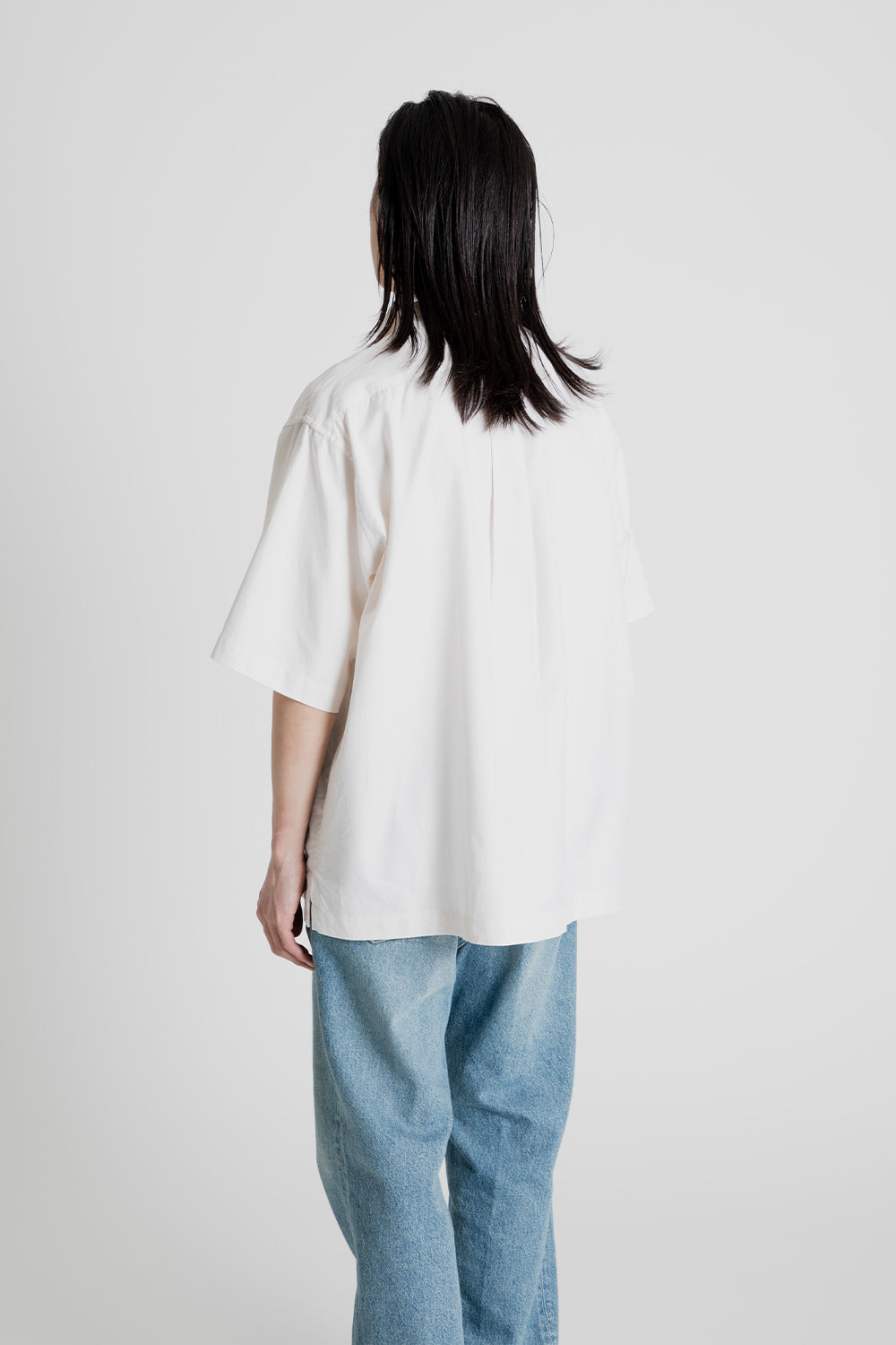 Kaptain Sunshine Half Sleeve Shirt in Ecru