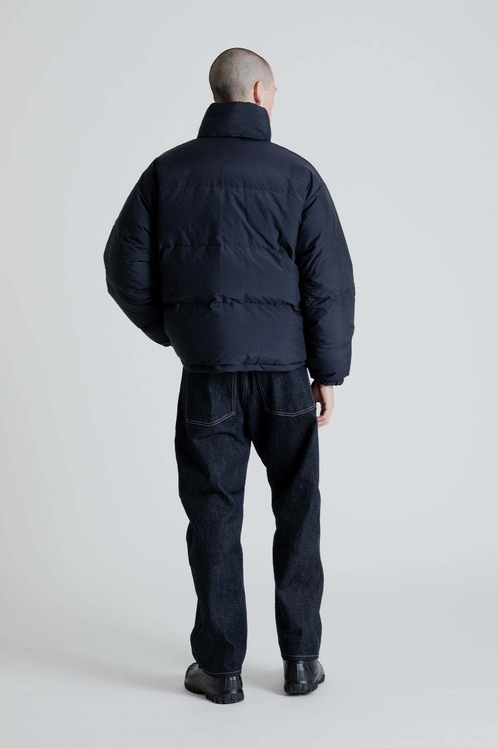 Kaptain Sunshine Mont Blanc Puffer Down Jacket in Navy