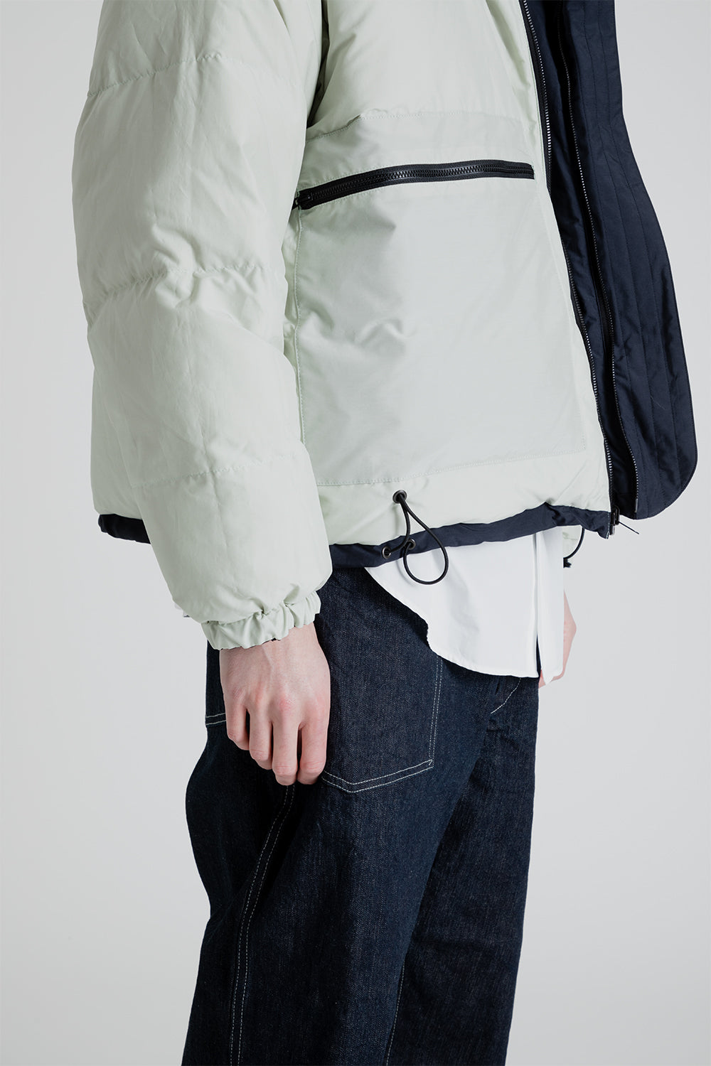 Kaptain Sunshine Mont Blanc Puffer Down Jacket in Navy