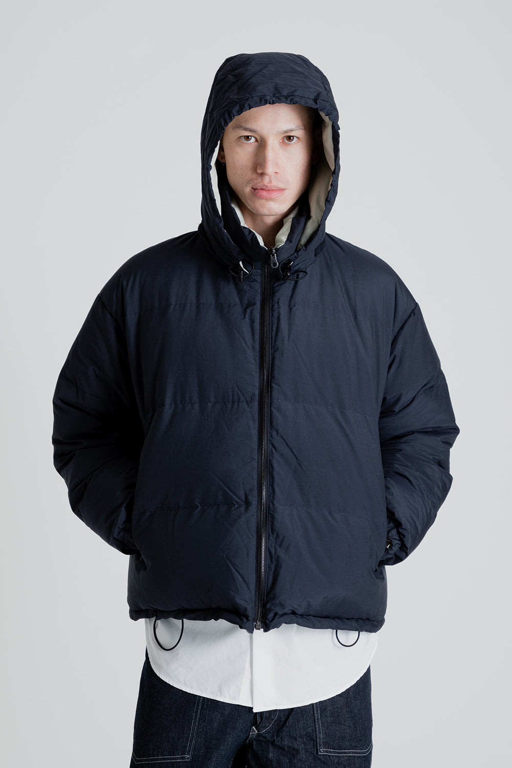 Kaptain Sunshine Mont Blanc Puffer Down Jacket in Navy
