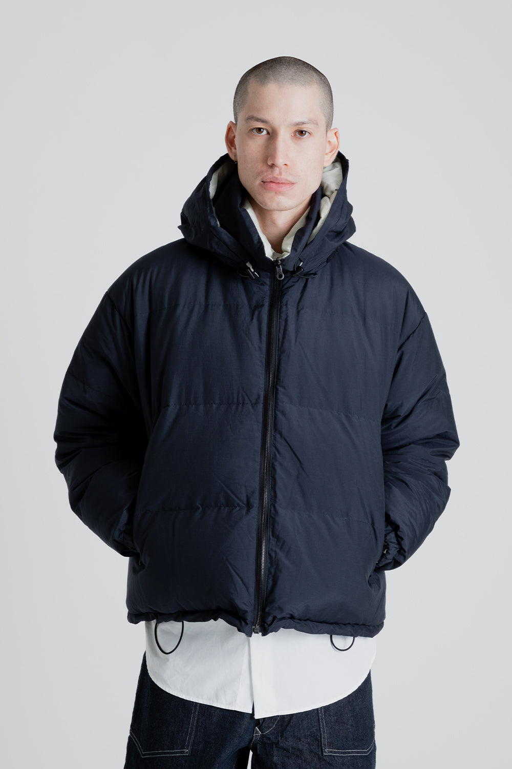 Kaptain Sunshine Mont Blanc Puffer Down Jacket in Navy