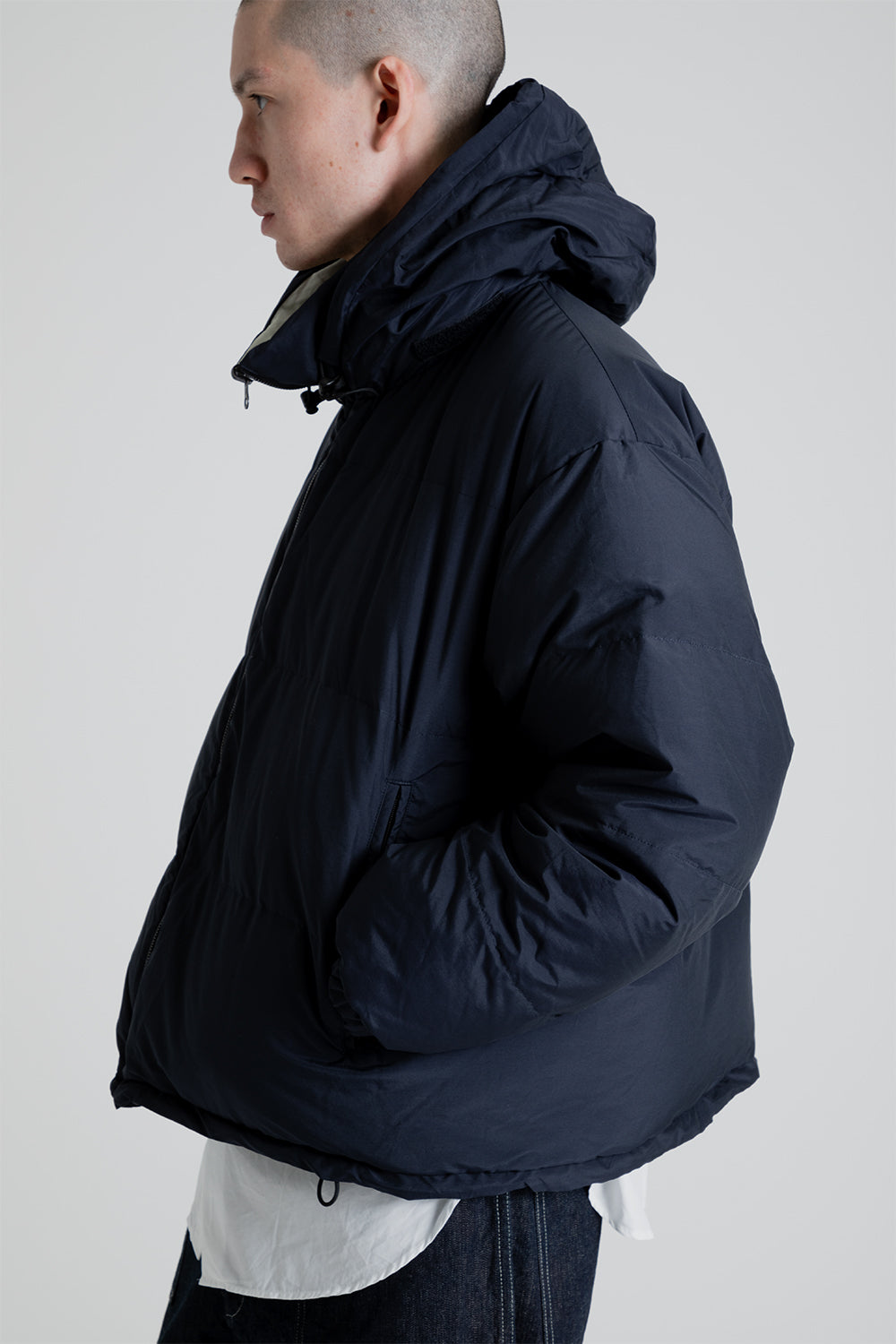 Kaptain Sunshine Mont Blanc Puffer Down Jacket in Navy