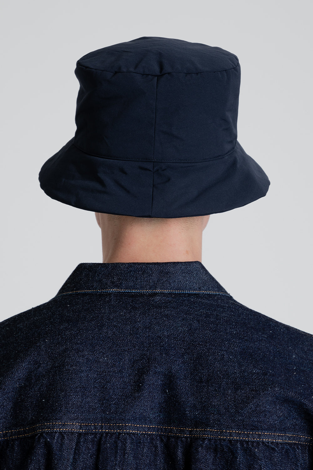 Kaptain Sunshine Padding Bucket Hat in Navy