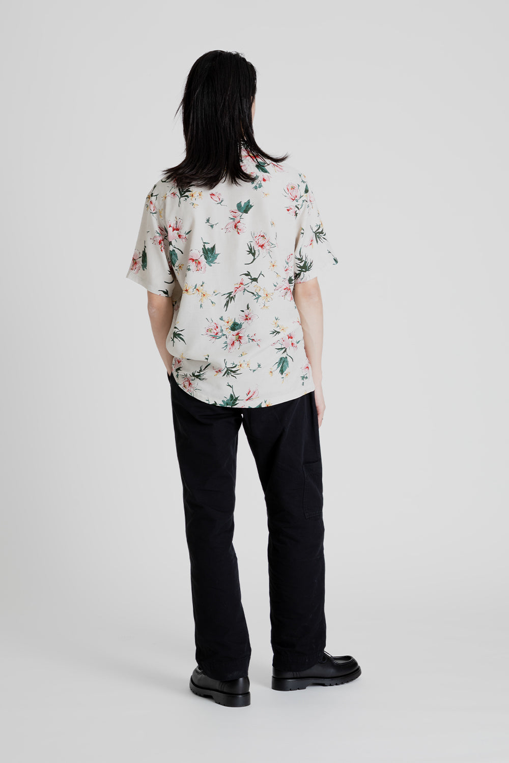 Kestin Aberlour Carpenter Pant in Black Cotton