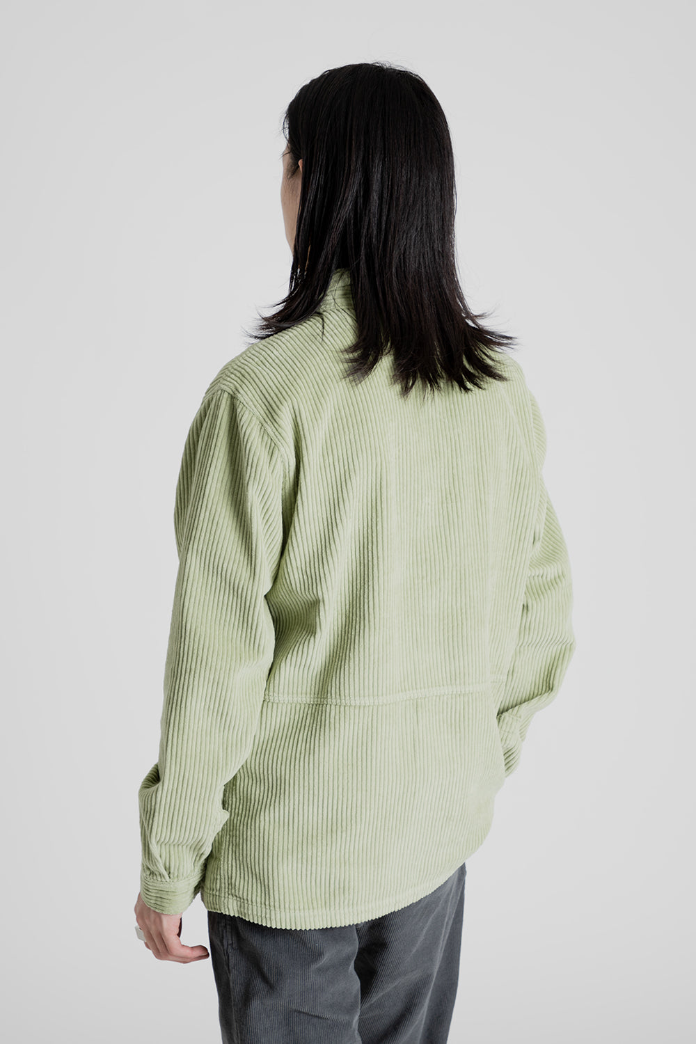 Kestin Armadale Overshirt in Pistachio Cord